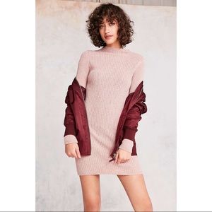 UO Kimchi Blue Ellie Chenille Mock Kneck Dress